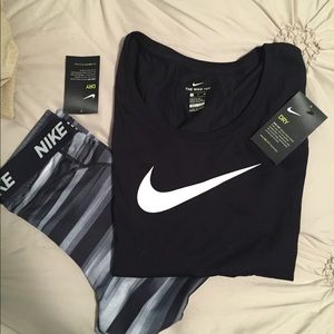Nike Workout Leggings & Top